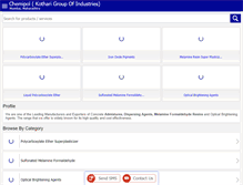 Tablet Screenshot of kotharigroup.in